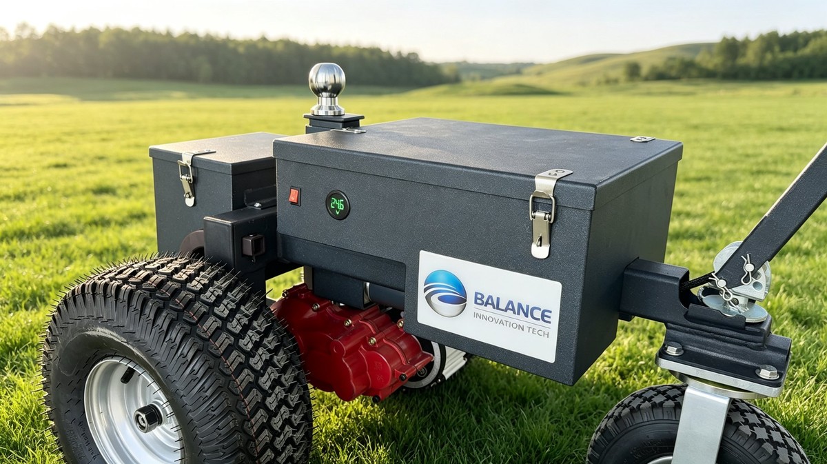 Sposta caravan a 5 ruote B5-Dolly di BALANCE FUTURE · scena esterna
